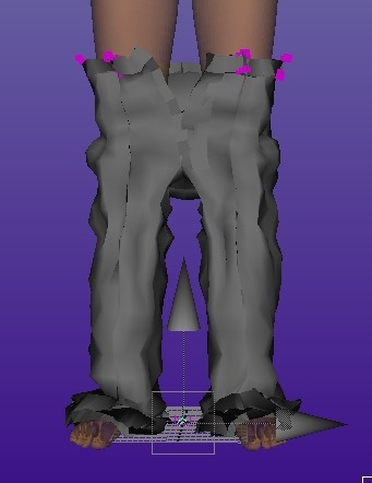 【3d】ズボンを作る2 【Autodesk Maya 2014】ポリゴン習熟５